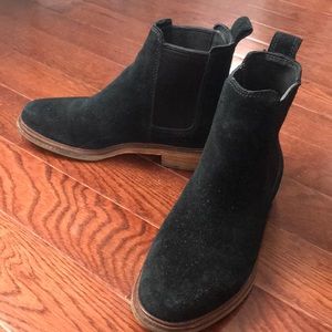 Clarks Suede Chelsea Boots